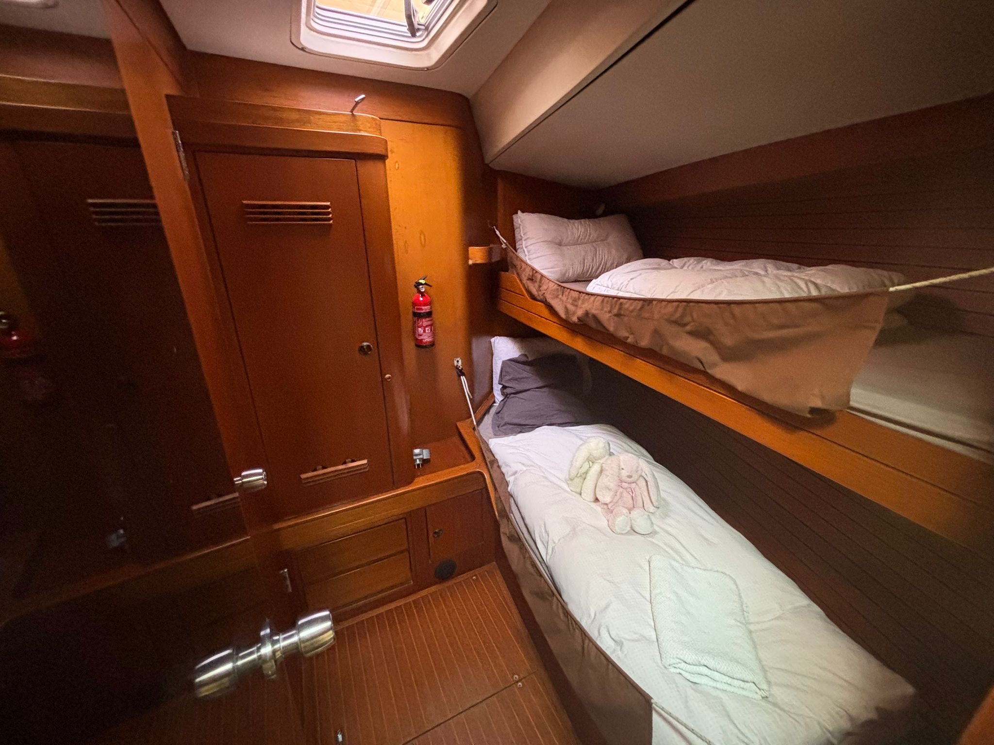 Sparkman & Stephens Baltic 52 OBELIX - bunk berths cabin