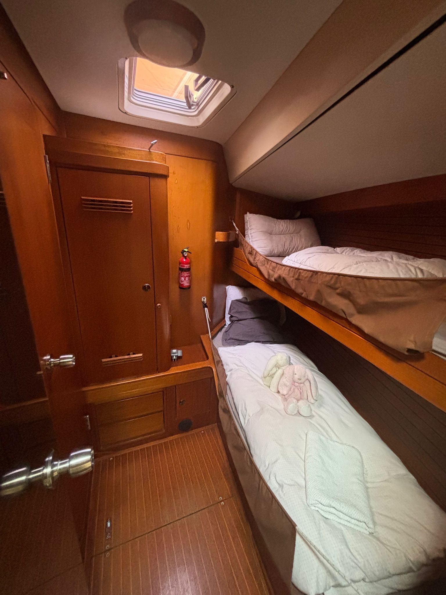 Sparkman & Stephens Baltic 52 OBELIX - bunk berths