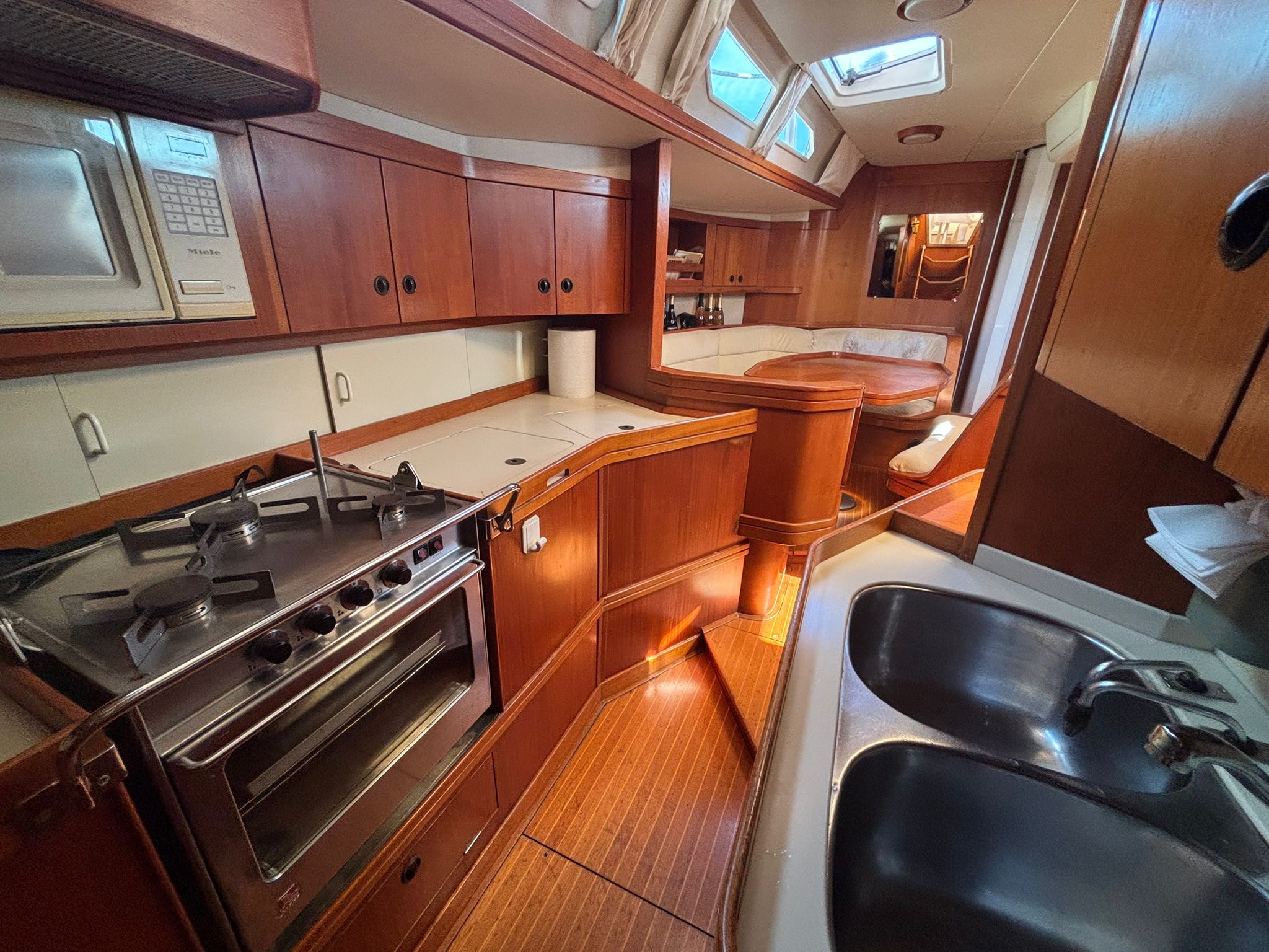 Sparkman & Stephens Baltic 52 OBELIX - galley..
