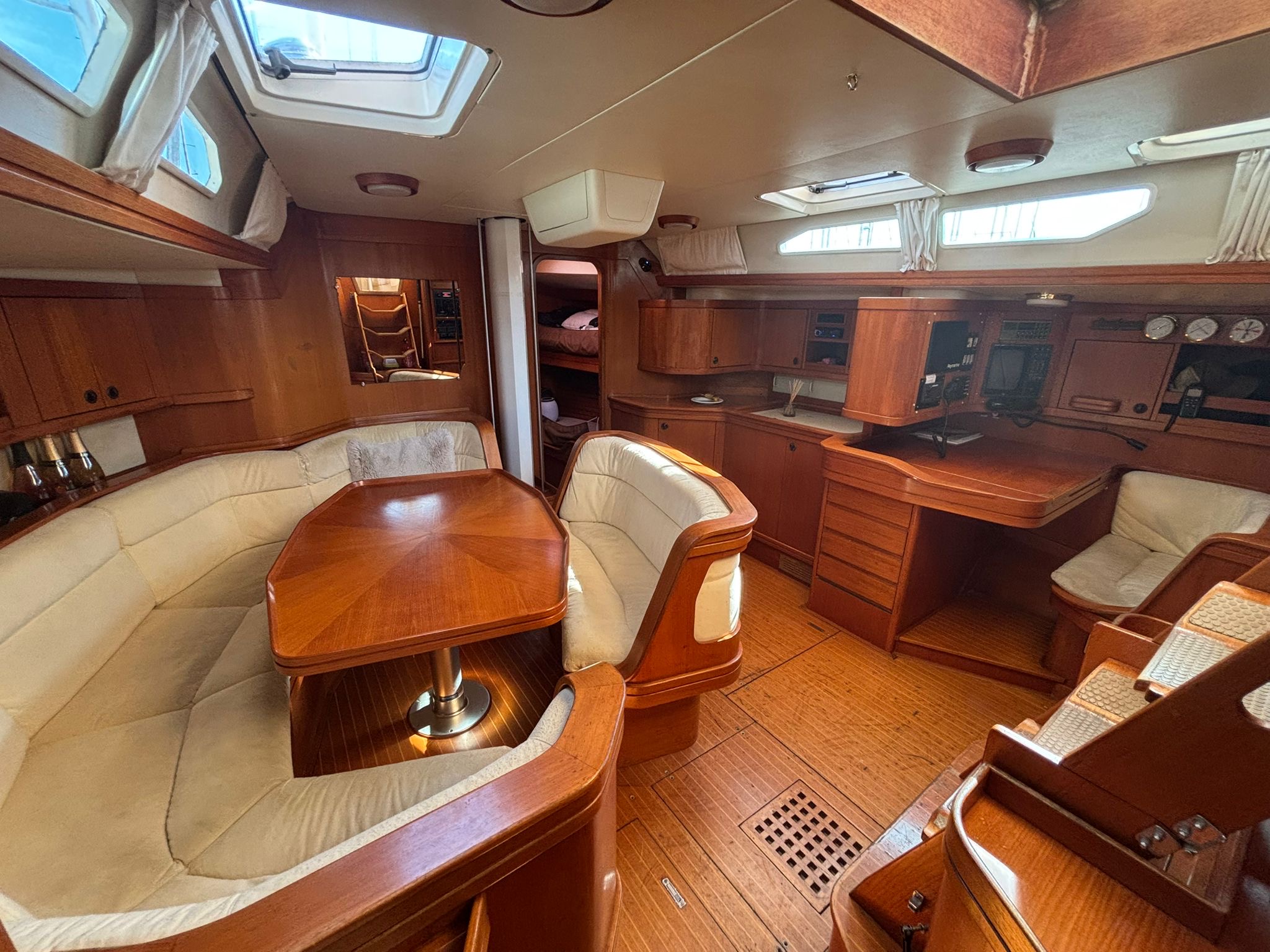 Sparkman & Stephens Baltic 52 OBELIX - main saloon