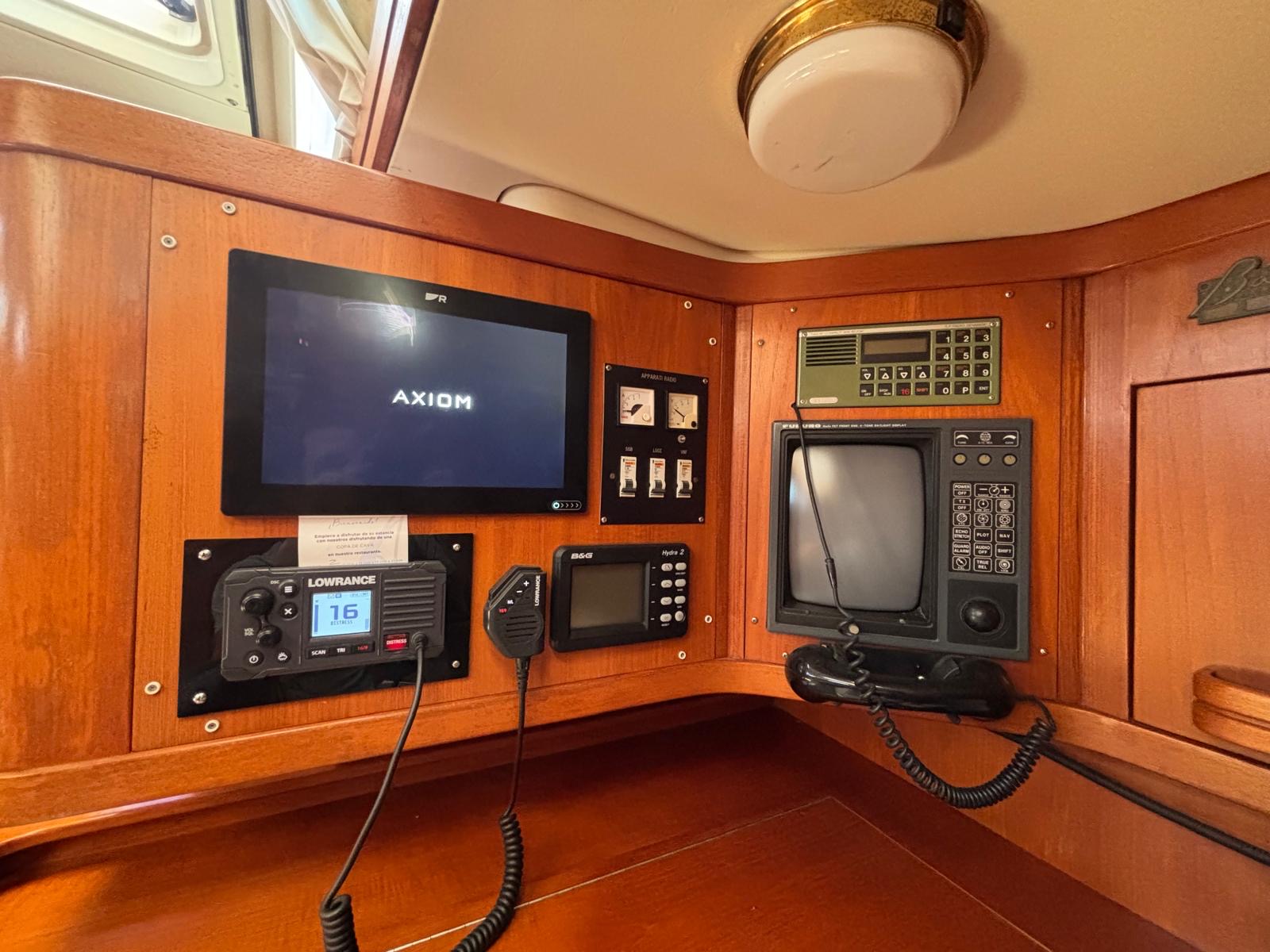 Sparkman & Stephens Baltic 52 OBELIX - navigation station